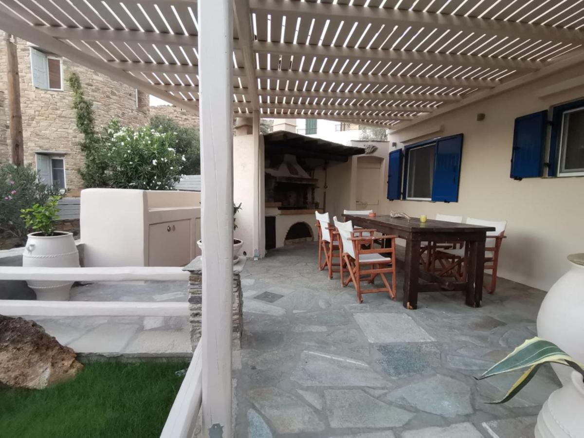 Romanos Summer House Villa Agios Romanos ภายนอก รูปภาพ