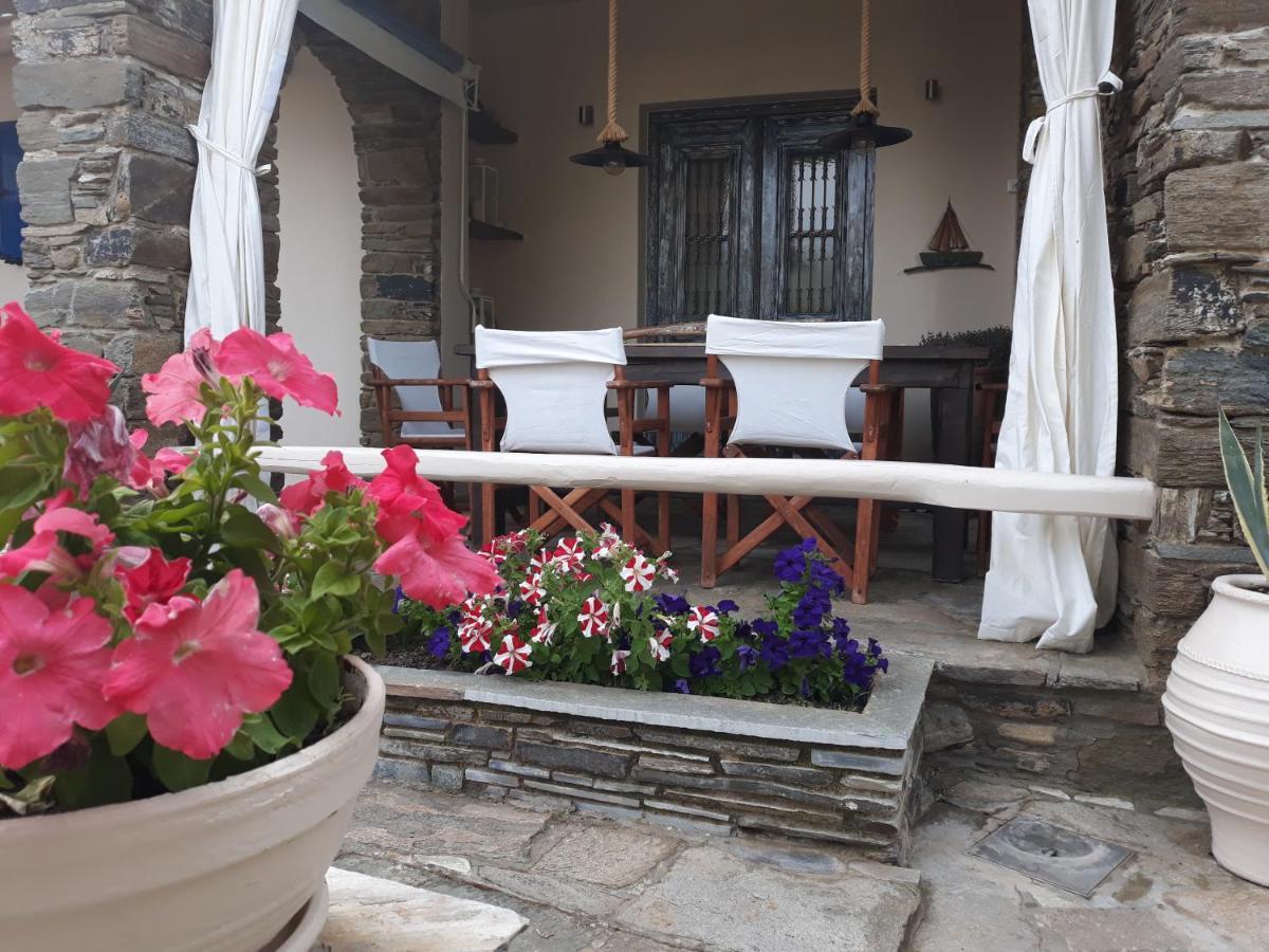 Romanos Summer House Villa Agios Romanos ภายนอก รูปภาพ